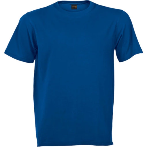 Royal Blue Crew neck T-shirt 100% cotton 160g size M